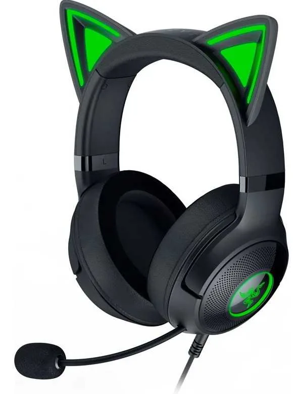 Razer Kraken Kitty V2 RZ04-04730100-R3M1 RGB mänguriklapid