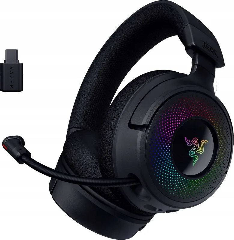 Razer Kraken V4 RZ04-05170100-R3M1 juhtmevaba mänguriklapp, must