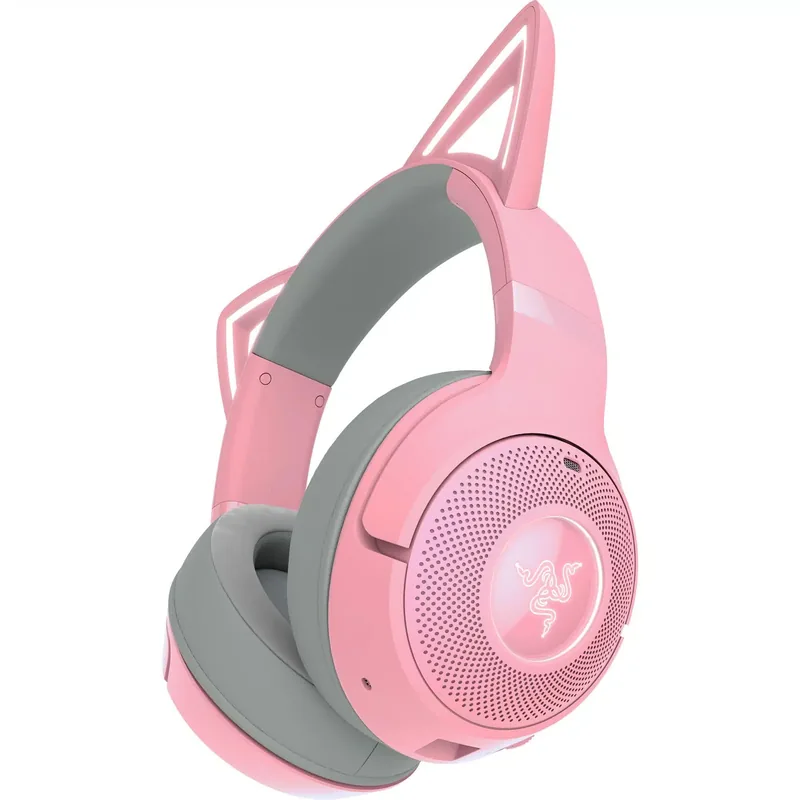Razer RZ04-04860100-R3M1 Kraken Kitty BT V2 juhtmevaba peakomplekt roosa