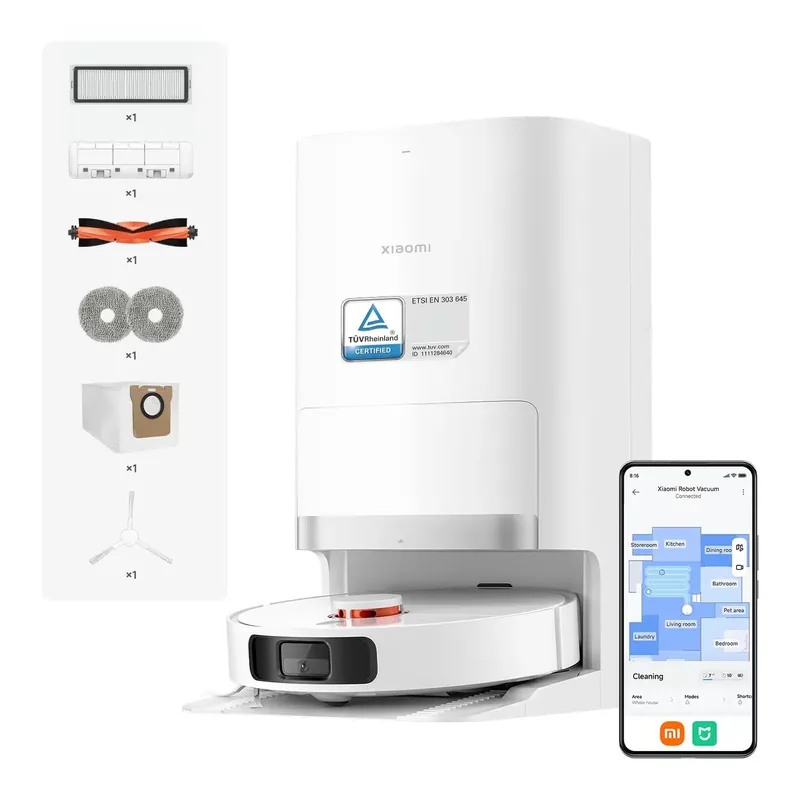 Robottolmuimeja Vacuum X20+, Xiaomi, Valge, BHR8124EU