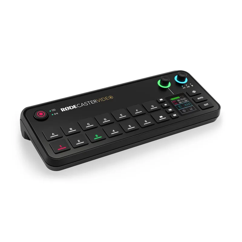 Rode RodeCaster Video RCV-E audiovisuaalse sisu juhtkonsool, must