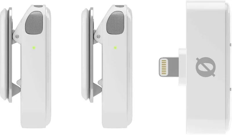 Rode Wireless Micro WIMICROLW juhtmevaba mikrofonisüsteem, Lightning, valge
