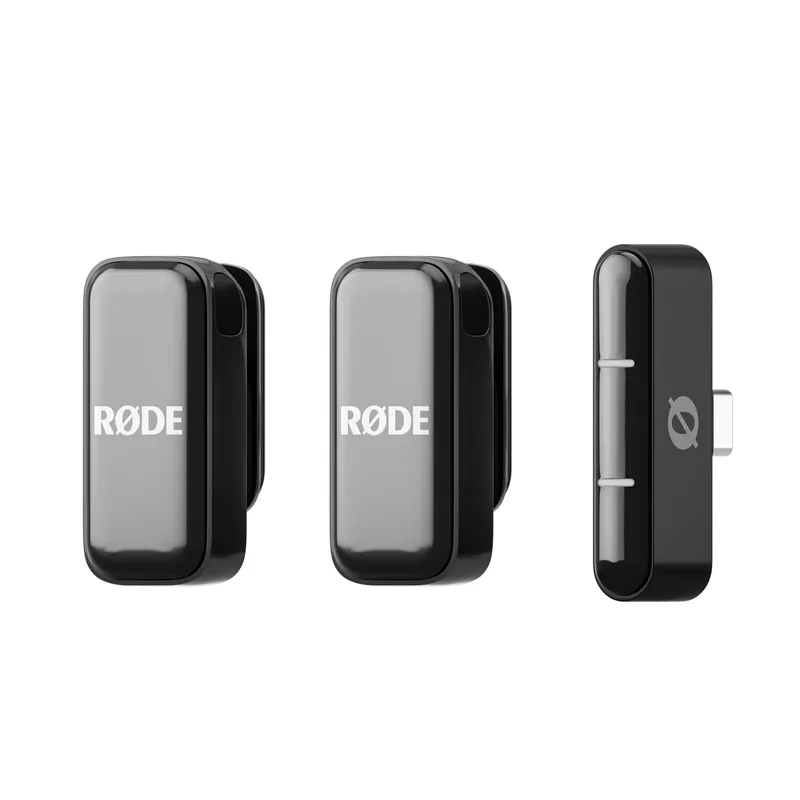 Rode Wireless Micro USB-C juhtmevaba mikrofonisüsteem, must