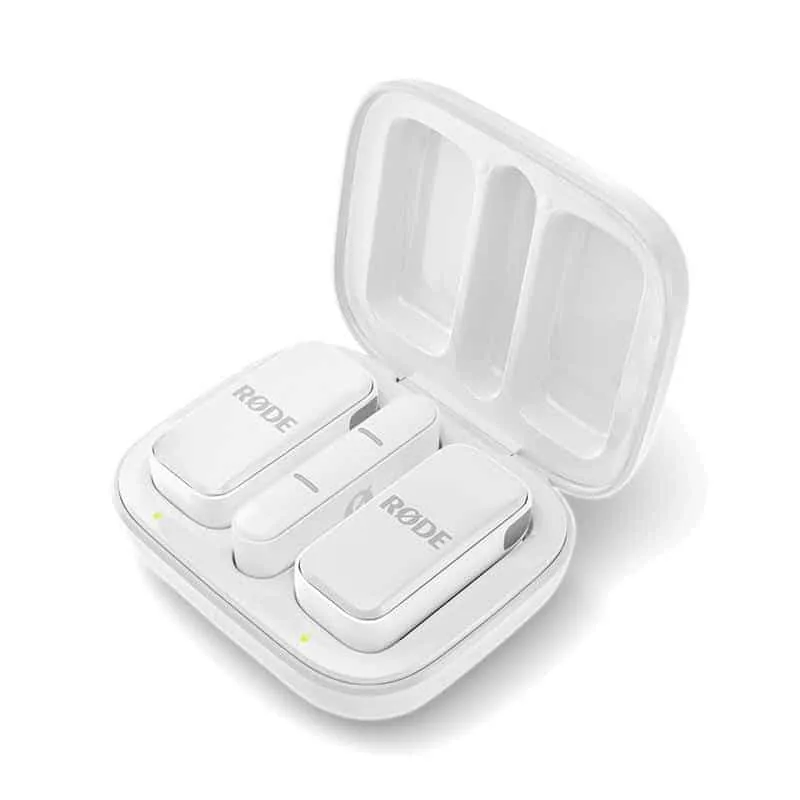 Rode Wireless Micro WIMICROCW juhtmevaba mikrofonisüsteem, USB-C, valge