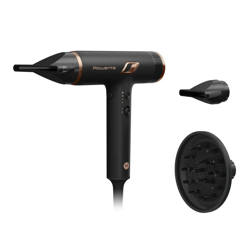 Rowenta HY8310F0 NANO föön, 1700W, ioonhooldusega, must