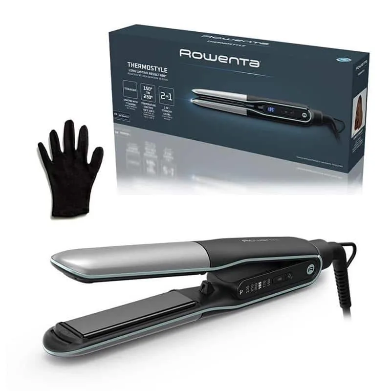 Rowenta SF7120E0 Thermostyle 2-ühes sirgendaja, must/hall