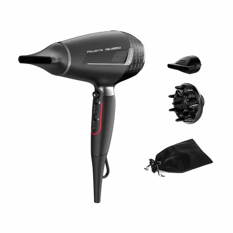 Rowenta x KARL LAGERFELD K/Pro Stylist CV888LF0 föön, must
