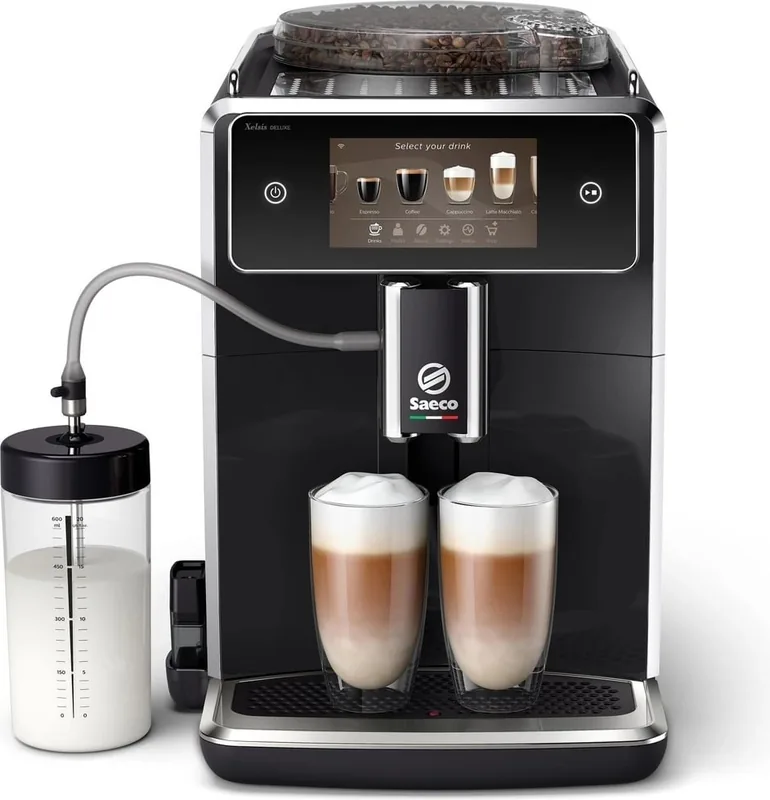Saeco SM8780/00 Xelsis Deluxe täisautomaatne espressomasin, must