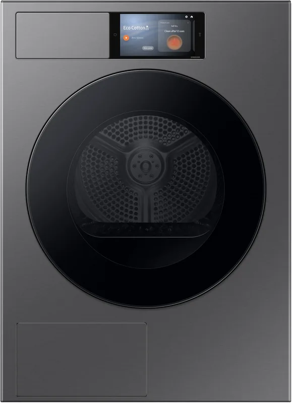 Samsung DV90F09F4SU4 soojuspumbaga pesukuivati, 9 kg, tumehõbe