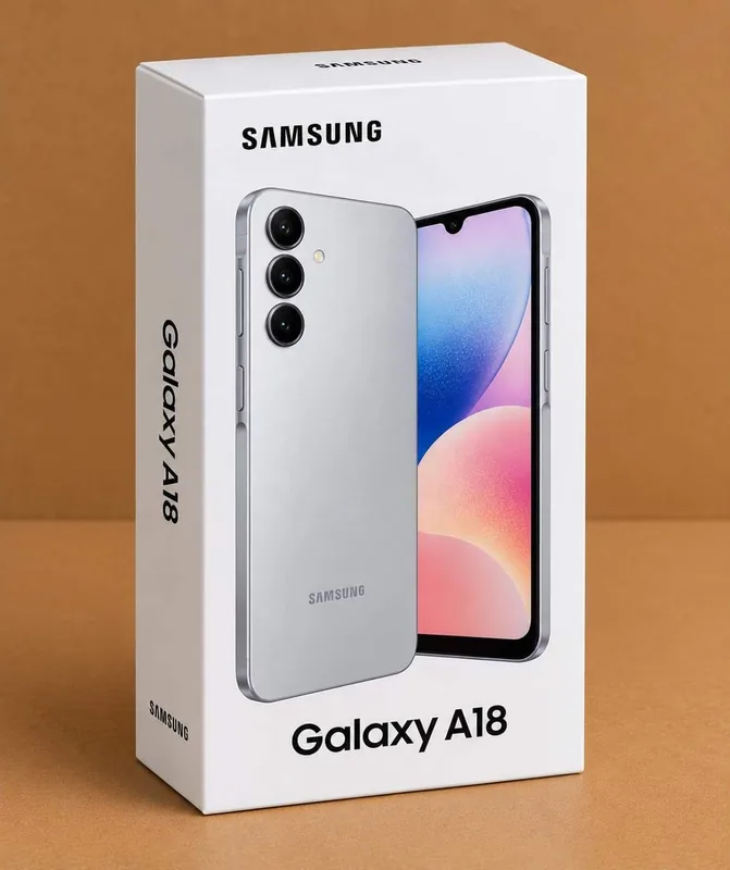 Samsung Galaxy A18 SM-A185F 128 GB nutitelefon, hõbe