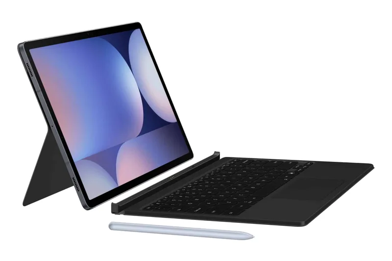 Samsung Galaxy Tab S10 + Book Cover Keyboard, AI klahv, must - Kaaned klaviatuuriga (EF-DX825UBEGWW)