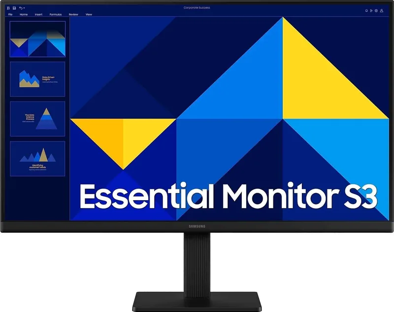 Samsung LS24D300GAUXEN Essential S3 24" Full HD IPS monitor, must