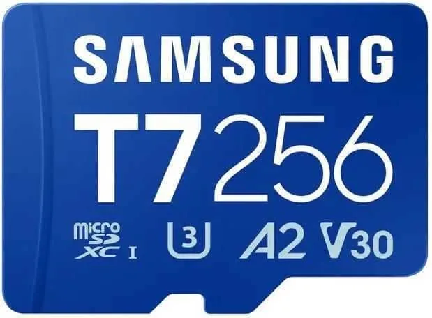 Samsung MB-MB256T/WW 256 GB microSDXC mälukaart, UHS-I, sinine