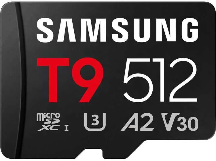 Samsung MB-MH512T/WW T9 512GB microSDXC UHS-I mälukaart, must