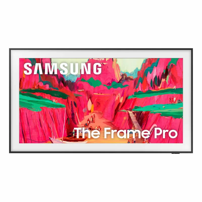 Samsung The Frame Pro (2025), 75'', 4K UHD, Neo QLED, Mini LED, must - Teler, QE75LS03FWUXXH