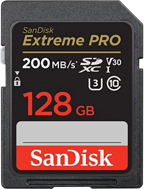 SanDisk Extreme Pro SDSDXXD-128G-GN4IN SDXC mälukaart 128 GB, must