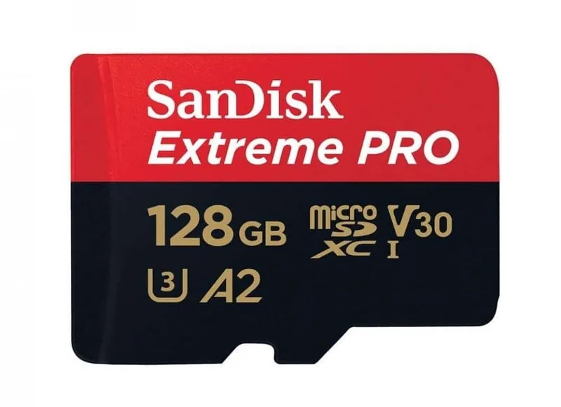 SanDisk Extreme Pro SDSQXCD-128G-GN6MA microSDXC 128 GB + adapter