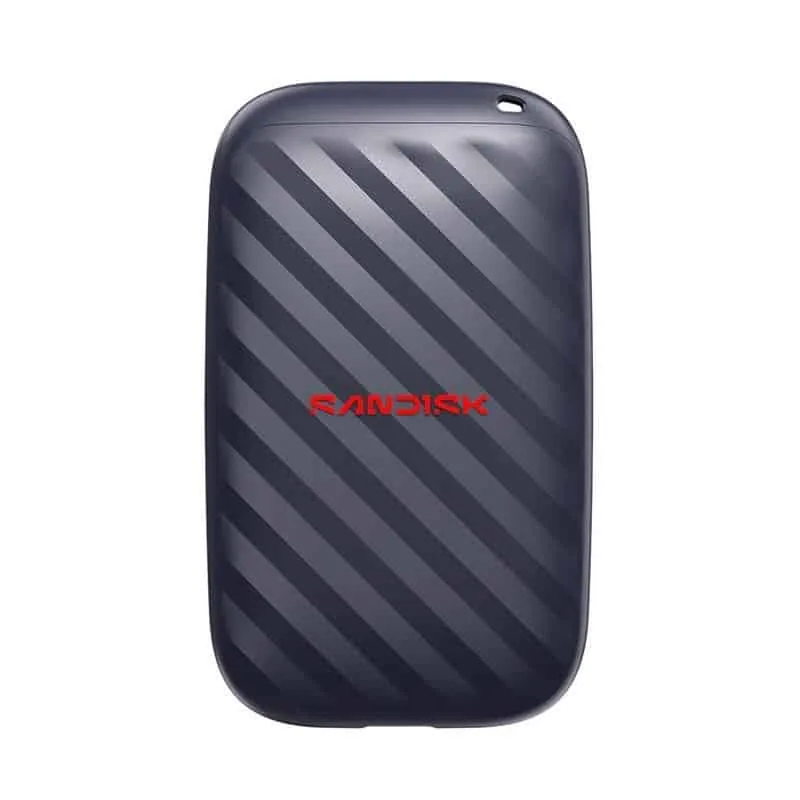 SanDisk SDSSDE10-1T00-G25 Portable väline SSD, 1TB, must