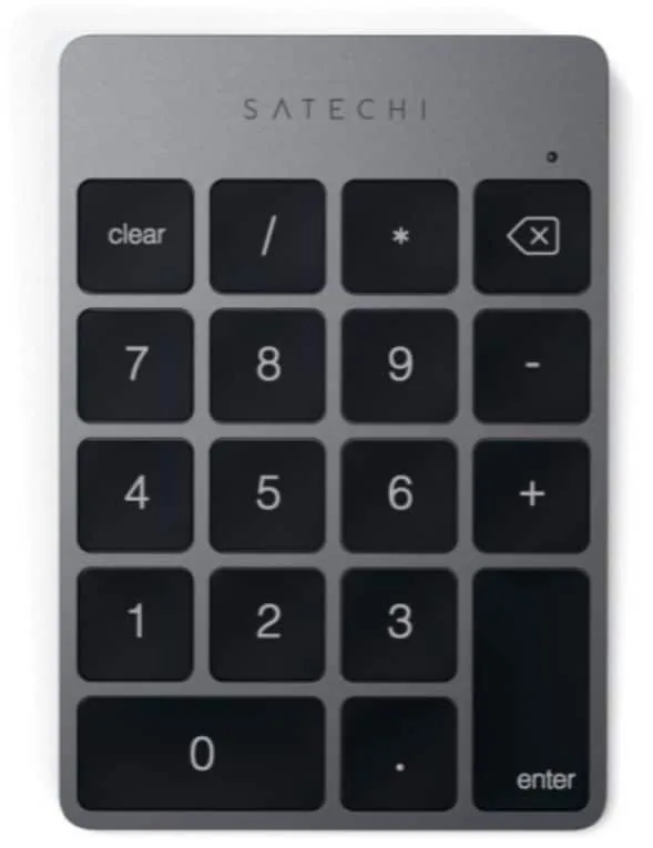 Satechi ST-KSALKPM Slim Bluetooth numpad, hall