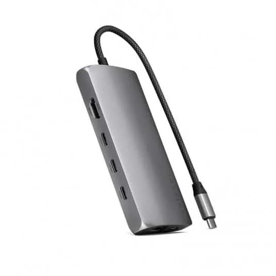 Satechi ST-P8KEM USB-C Multiport 8K adapter Ethernetiga, hall
