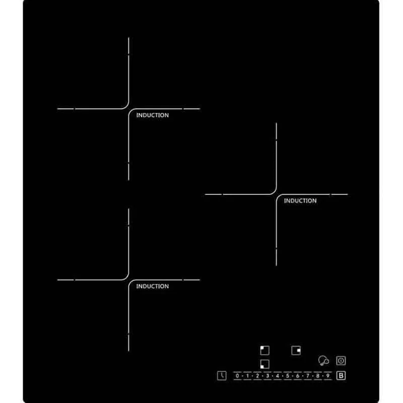 Schlosser PI403S1 integreeritav induktsioonpliidiplaat, 45 cm, must