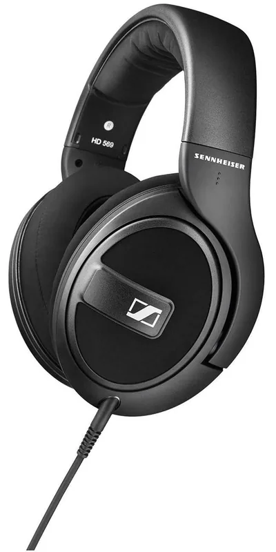 Sennheiser HD 569 ülekõrvaklapid mikrofoniga, must