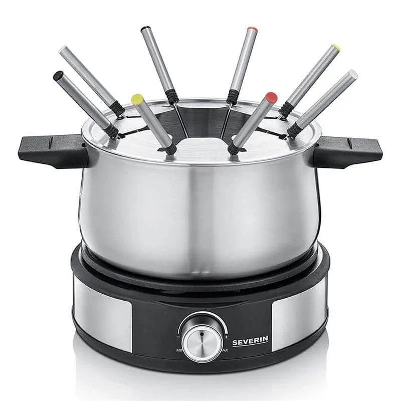 Severin FO2471 pannkoogimasin-fondüü, 1500 W, roostevaba teras