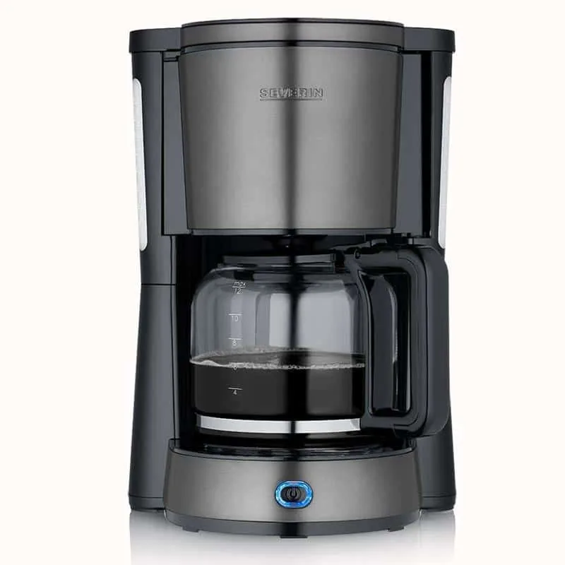 Severin KA9340 filterkohvimasin, 1000 W, 1,25 L, tumehall