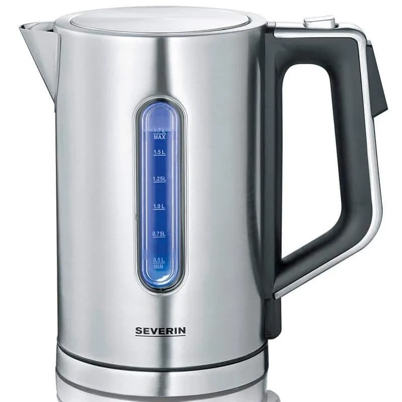 Severin WK3418 veekeetja, reguleeritav temperatuur, 1,7 L, roostevaba teras