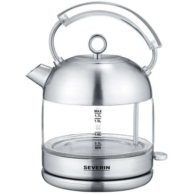 Severin WK3459 retro veekeetja, 2400 W, 1,7 L, klaas