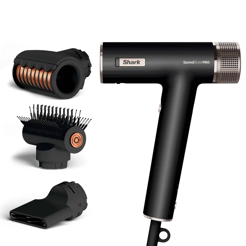 Shark SpeedStyle Pro HD731EU 3-in-1 föön, 1750 W, must