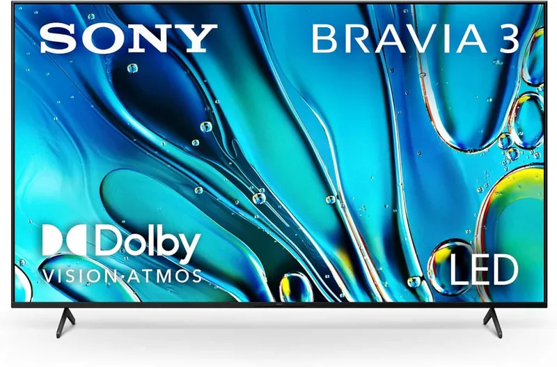 Sony Bravia 3 S39 K75S39B.CEI 75" 4K UHD LED teler, must