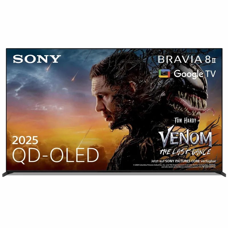 Sony Bravia 8 II, 55'', 4K UHD, OLED, must - Teler, K55XR8M25BP.CEI