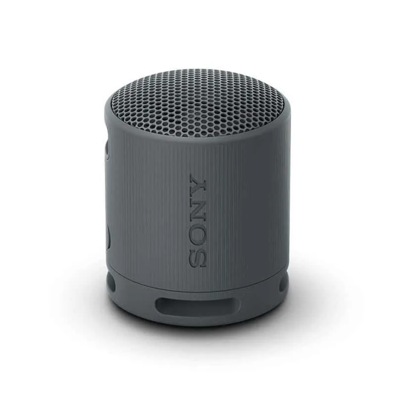 Sony SRS-XB100, must - kaasaskantav juhtmevaba Bluetooth-kõlar, IP67