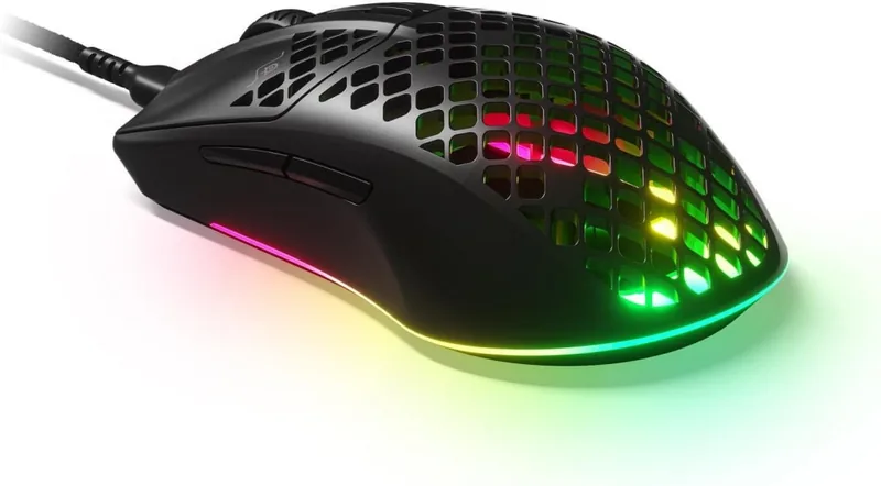 SteelSeries Aerox 3 Gen 2 juhtmevaba hiir, valge/läbipaistev