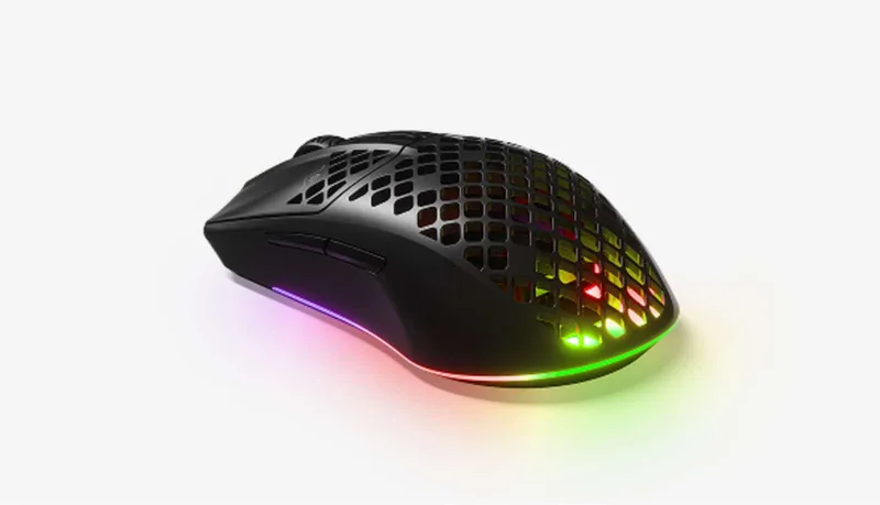 SteelSeries Aerox 3 62612 juhtmevaba optiline mänguhiir, must