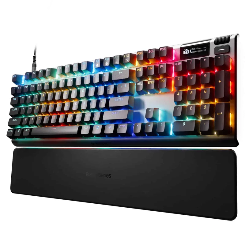 SteelSeries Apex Pro Gen 3 mänguklaviatuur, US, OmniPoint 3.0, RGB, must