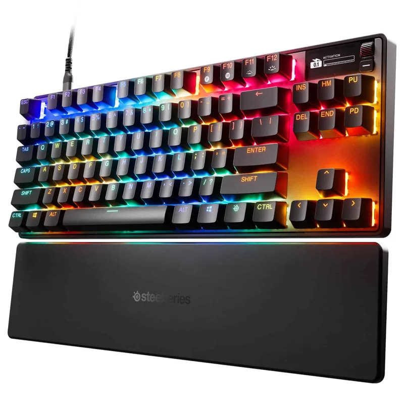 SteelSeries Apex Pro TKL Gen 3 mehaaniline mänguklaviatuur, US, must