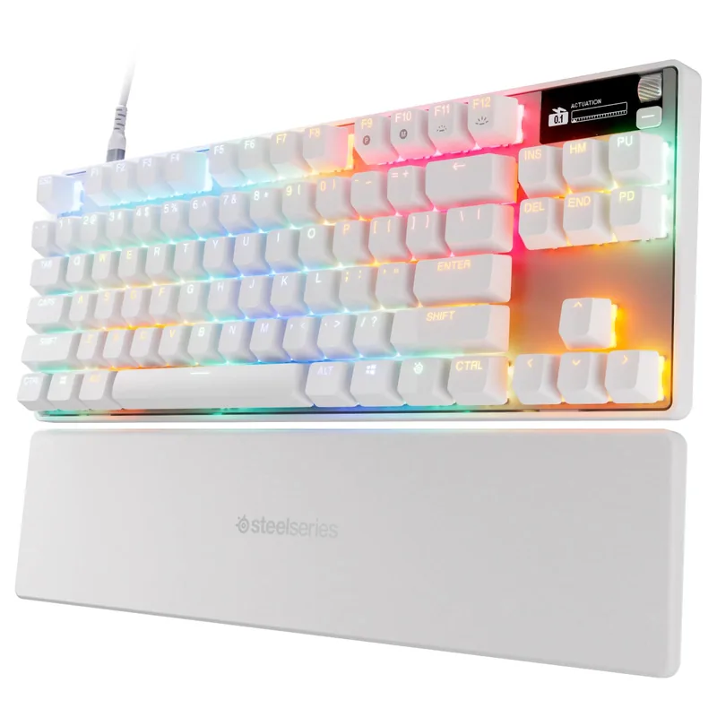 SteelSeries Apex Pro TKL Gen 3 64898 mänguklaviatuur, US, valge
