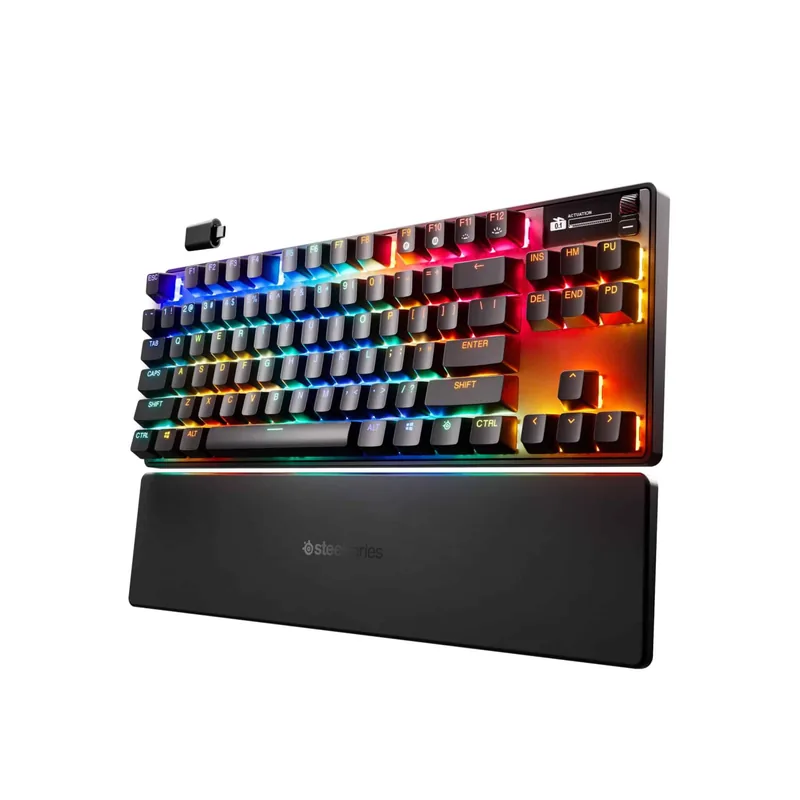 SteelSeries Apex Pro TKL Wireless Gen 3 juhtmevaba mänguklaviatuur, US, must, 64871