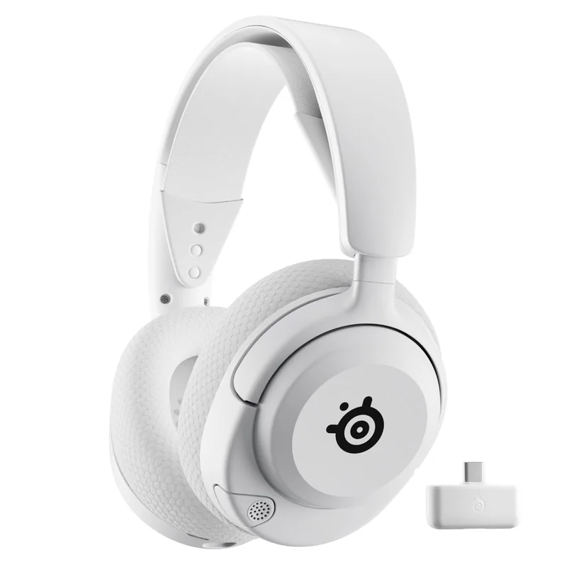SteelSeries Arctis Nova 5P Wireless juhtmevabad mänguri kõrvaklapid, valge