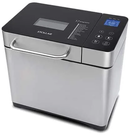 Stollar MCS520 leivaküpsetaja, 1kg, 17 programmi, LCD-ekraan