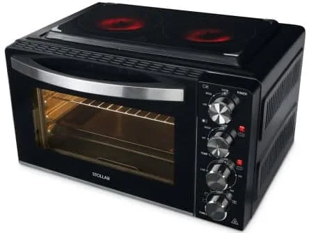 Stollar STO740 miniahi kahe keraamilise keedualaga, 40L, 3100W, must