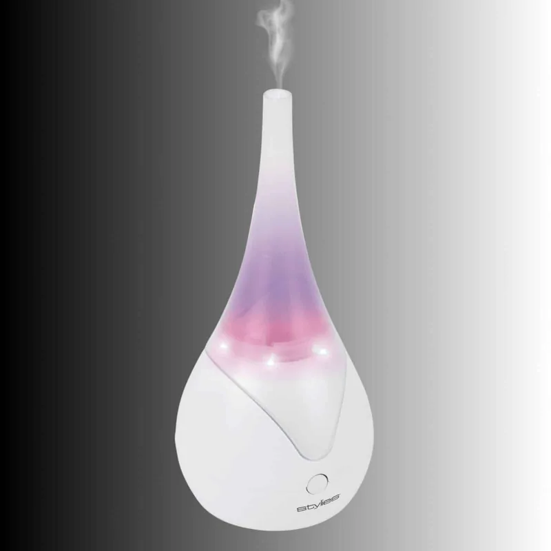 Stylies Luna ultraheli-aroomidifuuser, 50 ml, värvi vahetav LED-valgus