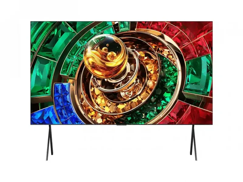TCL 115RM9L 115" 4K UHD RGB-Mini LED Google TV teler, must