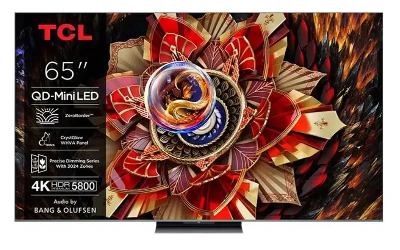 TCL 65C9K 65" Mini LED teler 144Hz Google TV