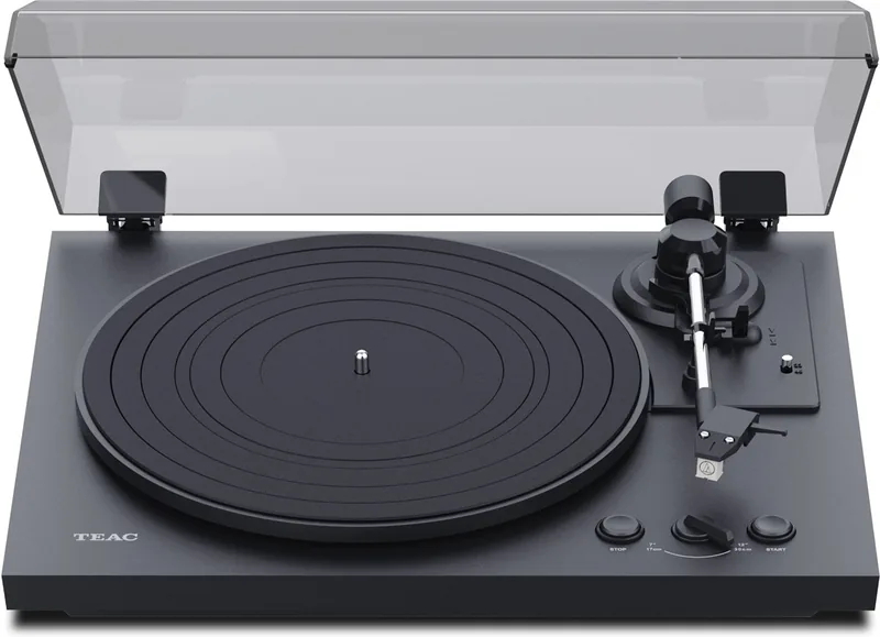TEAC TC-TN-175-B täisautomaatne vinüülplaadimängija, must
