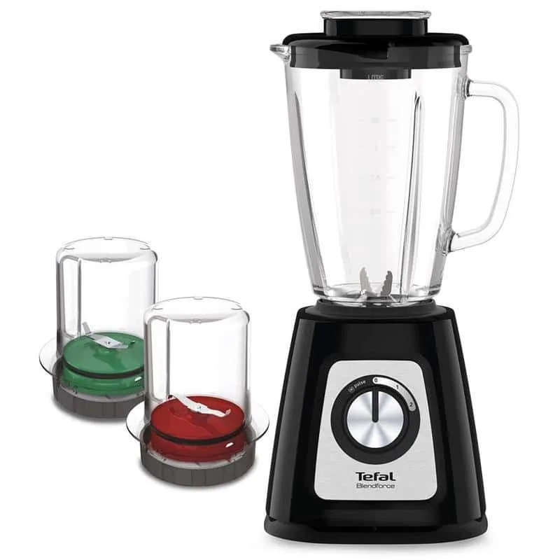 Tefal Blendforce 2 Glass BL438831 blender klaaskannuga, 800 W, 1.25 L, must
