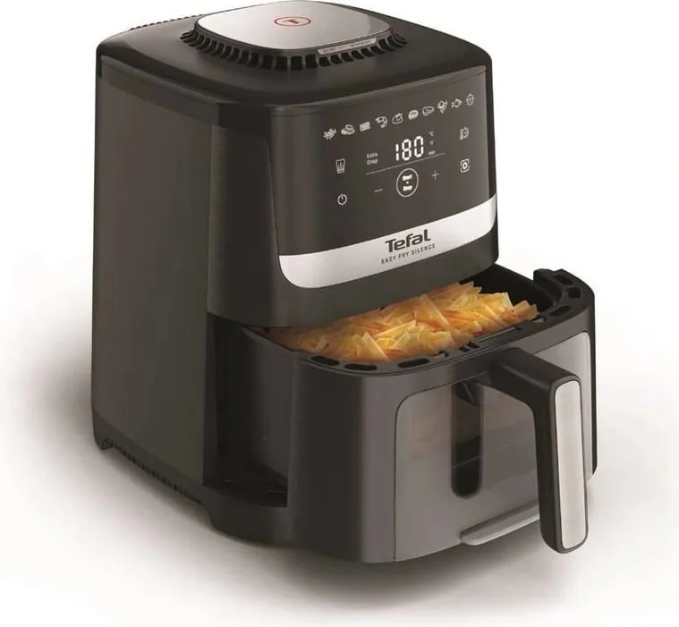 Tefal EY5521E0 Easy Fry Silence kuumaõhufritüür, 5L, valge