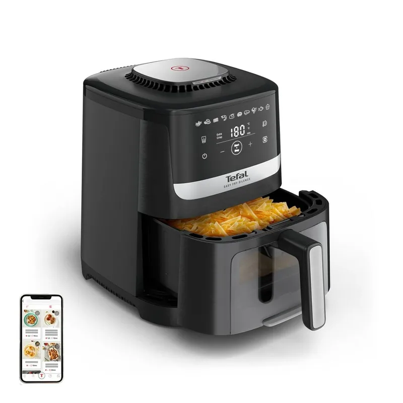Tefal EY5568E0 Easy Fry Silence kuumaõhufritüür, 1670W, 5L